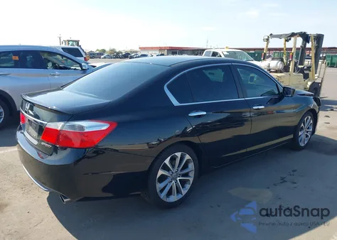 2013 Honda Accord Sport из США, поврежденный, VIN 1HGCR2F53DA092952